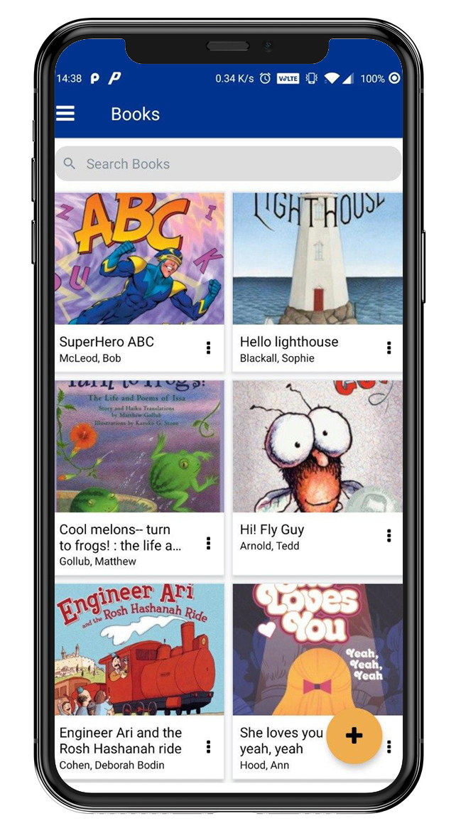 Classroom Library Manager Mobile App